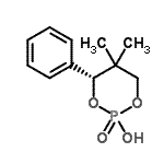 CAS#: 98674-80-7， (4R)-5,5-Dimethyl-4-phenyl-1,3,2-dioxaphosphinan-2-ol 2-oxide
