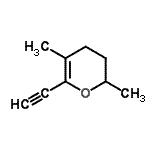 CAS#: 98954-21-3， 6-Ethynyl-2,5-dimethyl-3,4-dihydro-2H-pyran