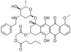 CAS#: 98983-21-2， N-Benzyladriamycin-14-Valerate