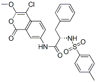 CAS#: 99033-29-1， 7-((N-Tosylphenylalanyl)Amino)-4-Chloro-3-Methoxyisocoumarin
