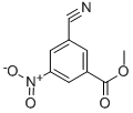 结构式 CAS# 99066-80-5, 3-氰基-5-硝基-苯甲酸甲酯