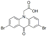 CAS#: 99081-85-3， 2,7-Dibromo-9-Oxo-10(9H)-Acridineacetic Acid