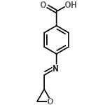 CAS#: 99184-90-4， 4-[(E)-(2-Oxiranylmethylene)amino]benzoic acid