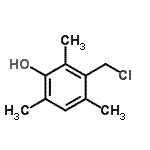 结构式 CAS# 99187-90-3, 3-(氯甲基)-2,4,6-三甲基苯酚