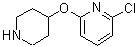 CAS#: 99202-32-1， 2-Chloro-6-(4-piperidinyloxy)pyridine