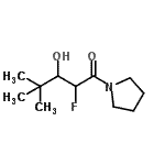 CAS#: 99343-20-1， 2-Fluoro-3-hydroxy-4,4-dimethyl-1-(1-pyrrolidinyl)-1-pentanone