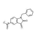 CAS#: 99448-81-4， 1-Benzyl-5-nitro-1H-indole-2,3-dione