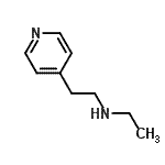 结构式 CAS# 99516-20-8, N-乙基-2-(4-吡啶基)乙胺