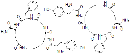 CAS#: 99571-07-0， (H-Tyr-Lys-Gly-Phe-Glu-NH2)2