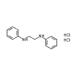 structure of CAS# 99590-70-2, N,N'-Diphenyl-1,2-ethanediamine dihydrochloride;N,N'-Diphenylethylenediamine Dihydrochloride;N,N-DIPHENYLETHYLENEDIAMINEDIHYDROCHLORIDE