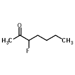 CAS#: 99687-74-8， 3-Fluoro-2-heptanone