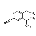 CAS#: 99840-50-3， 5-Ethyl-4-isopropyl-2-pyridinecarbonitrile