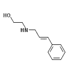 CAS#: 99858-64-7， 2-{[(2E)-3-Phenyl-2-propen-1-yl]amino}ethanol