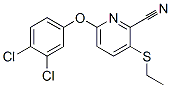 CAS#: 99908-88-0， 6-(3,4-Dichlorophenoxy)-3-(Ethylthio)-2-Pyridinecarbonitrile
