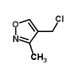 CAS#: 99979-76-7， 4-(Chloromethyl)-3-methyl-1,2-oxazole
