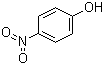 4-硝基苯酚分子结构 (CAS 100-02-7)