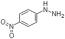 structure of CAS# 100-16-3, 4-Nitrophenylhydrazine