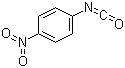 异氰酸对硝基苯分子结构 (CAS 100-28-7)