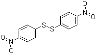 4,4'-二硝基二苯二硫醚分子结构 (CAS 100-32-3)
