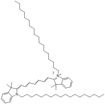 结构式 CAS# 100068-60-8, 七次甲基菁染料