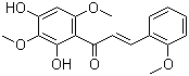 2',4'-Dihydroxy-2,3',6'-trimethoxychalcone molecular structure (CAS 100079-39-8)