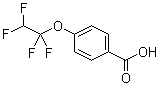 结构式 CAS# 10009-25-3, 4-(1,1,2,2-四氟乙氧基)苯甲酸