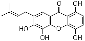structure of CAS# 1001424-68-5, 1,4,5,6-Tetrahydroxy-7-prenylxanthone
