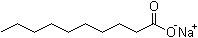 Capric acid sodium salt molecular structure (CAS 1002-62-6)