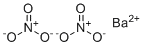 Barium nitrate molecular structure (CAS 10022-31-8)