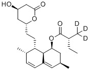 Epi Lovastatin-d3 molecular structure (CAS 1002345-93-8)
