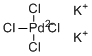 structure of CAS# 10025-98-6, Potassium chloropalladite;Dipotassium tetrachloropalladate; Potassium tetrachloropalladate(II)