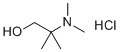 2-(dimethylamino)-2-methyl-1-propanol, hydrochloride molecular structure (CAS 10026-98-9)