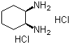 顺式-1,2-环己二胺二盐酸盐分子结构 (CAS 10027-80-2)
