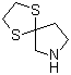 1,4-Dithia-7-azaspiro[4.4]nonane molecular structure (CAS 1003-80-1)