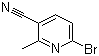 6-Bromo-2-methyl-3-pyridinecarbonitrile molecular structure (CAS 1003711-39-4)