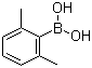 2,6-Dimethylphenylboronic acid molecular structure (CAS 100379-00-8)