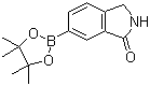 1-Isoindolinone-6-boronic acid pinacol ester molecular structure (CAS 1004294-80-7)