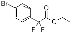 Ethyl 4-bromo-alpha,alpha-difluorobenzeneacetate molecular structure (CAS 1004305-97-8)