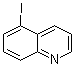结构式 CAS# 1006-50-4, 5-碘喹啉