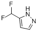 3-(difluoromethyl)-1H-pyrazole molecular structure (CAS 1007468-17-8)