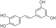 trans-Piceatannol molecular structure (CAS 10083-24-6)