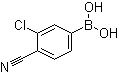 3-Chloro-4-cyanophenylboronic acid molecular structure (CAS 1008415-02-8)