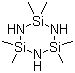 2,2,4,4,6,6-Hexamethylcyclotrisilazane molecular structure (CAS 1009-93-4)