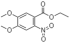 Ethyl 4,5-dimethoxy-2-nitrobenzoate molecular structure (CAS 100905-33-7)