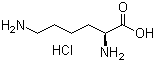 L-Lysine hydrochloride molecular structure (CAS 10098-89-2)