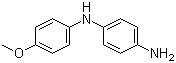 4-氨基-4'-甲氧基二苯胺分子结构 (CAS 101-64-4)