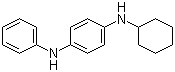 结构式 CAS# 101-87-1, N-环己基-N'-苯基对苯二胺