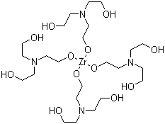 Tetrakis(triethanolaminato)zirconium molecular structure (CAS 101033-44-7)
