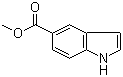 Methyl indole-5-carboxylate molecular structure (CAS 1011-65-0)