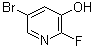 structure of CAS# 1012084-53-5, 5-Bromo-2-fluoro-3-pyridinol;5-Bromo-2-fluoropyridin-3-ol